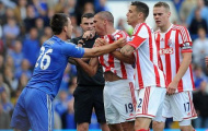Chùm ảnh: Ashley Cole tỏa sáng, Chelsea vượt khó trước Stoke