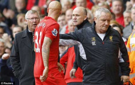 Shelvey đổ lỗi cho HLV Alex Ferguson về chiếc thẻ đỏ