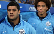 Hai 'bom tấn' Hulk và Witsel bị tẩy chay ở Zenit
