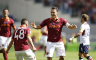 Không cần đá, Roma vẫn thắng Cagliari 3-0