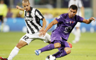 Fiorentina cầm chân Juve: Màu tím của hy vọng