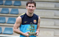 Vượt qua Ronaldo và Falcao, Messi lần thứ ba ẵm giải Onze d'Or