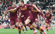 Chấm điểm Fulham 1-2 Man City: Ai bảo Dzeko 'vô dụng'?