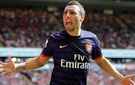 Cazorla không hề thua kém Fabregas