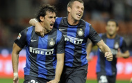 Chấm điểm Inter 2-1 Fiorentina: Song sát Milito – Cassano tỏa sáng