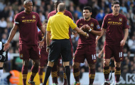 Aguero cho rằng trọng tài Anh phân biệt với cầu thủ nước ngoài