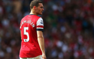 Vermaelen: 'Arsenal đã trải qua hiệp 1 rất khó khăn'