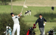 Aguero mượn golf 'giải sầu' chuyện gia đình