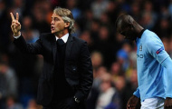 Balotelli thêm một lần được Mancini bỏ qua tội nặng