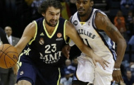 Video Giao hữu bóng rổ: Memphis Grizzlies 105 - 93 Real Madrid