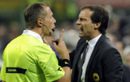 Allegri kịch liệt chỉ trích trọng tài