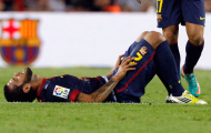 Cầu thủ Barca dễ chấn thương nhất Liga 2012/13