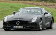SLS AMG Black Edition xuất hiện trên đường thử