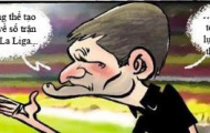 Ảnh biếm họa: Barca thiết lập kỷ lục... chấn thương