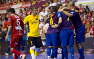 Đội Futsal Barca lập kỷ lục khi thắng MNK Split 18-0