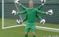 Video: Joe Hart '1 đầu 6 tay'