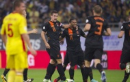 VL World Cup bảng D: Hà Lan thắng đậm Romania