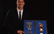 Chùm ảnh: Ibrahimovic rạng rỡ trong ngày nhận giải 'Bàn chân vàng'