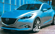 Xuất hiện những hình ảnh đầu tiên của Mazda3 thế hệ mới