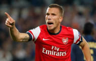 Podolski muốn giúp Arsenal kết thúc 7 năm không VĐ