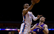 Durant cùng Westbrook tỏa sáng giúp OKC vượt qua Phoenix Suns