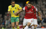 Chấm điểm Norwich 1-0 Arsenal: Pháo xịt khi Podolski tịt ngòi