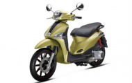 Piaggio âm thầm ra mắt Liberty S màu vàng, xanh