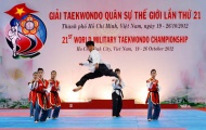 Khai mạc Giải taekwondo quân sự thế giới lần thứ 21: Chủ nhà tạm dẫn đầu với 3 HCV