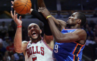 OKC thất bại trong chuyến làm khách tại Chicago