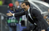 Allegri khẳng định Milan xứng đáng hòa Malaga