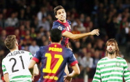 “Lính cứu hỏa” Bartra kịp thời 'dập lửa' ở Barca
