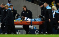 Richards chấn thương nặng, Man City lo sốt vó