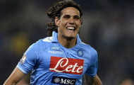Cavani lỡ trận thứ hai liên tiếp của Napoli