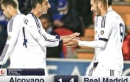Video Cúp Nhà Vua: Đêm toả sáng của Benzema và Kaka trước Alcoyano