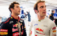 Đội đua Toro Rosso giữ lại bộ đôi Ricciardo, Vergne