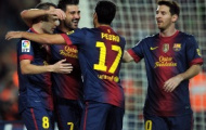 Video: Villa và Iniesta phối hợp đẳng cấp như đá tập với Celta Vigo