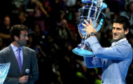 Video: Djokovic nhận cup dành cho tay vợt số 1 trên BXH ATP năm 2012