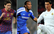 Drogba gọi Ronaldo và Messi là 'quái vật'