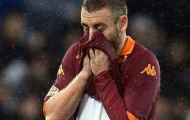 Video: Cận cảnh pha phạm lỗi dẫn đến thẻ đỏ của Daniele De Rossi trong trận derby Roma