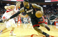 38 điểm của LeBron James giúp Miami Heat giành chiến thắng 'nghẹt thở' tại Houston