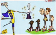 Ảnh biếm họa của ngày: Siêu ảo thuật gia Ibra khiến thầy trò Roy Hodgson phải bái phục