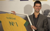 Novak Djokovic tới Brazil đá bóng