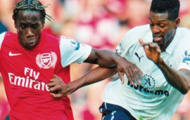 Video: Sagna 'phớt lờ' đồng đội cũ Adebayor