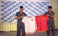 Đội Tuyển Việt Nam ra mắt áo đấu AFF Suzuki Cup 2012