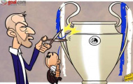 Ảnh biếm họa của ngày: Abramovich cắt bỏ mọi chiến công của Roberto di Matteo