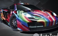 Siêu xe McLaren MP4-12C bảy sắc cầu vồng