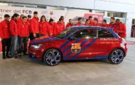 Video: Audi tặng xe cho các cầu thủ Barca trong mùa giải mới