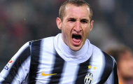 Chiellini có nguy cơ lỡ trận đại chiến Juve – Milan