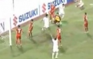 Video AFF Cup 2012: Bàn thắng mở tỷ số của Tấn Tài (Việt Nam 1-1 Myanmar)