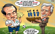 Biếm họa: Wenger khen bầu Đức 'mát tay'